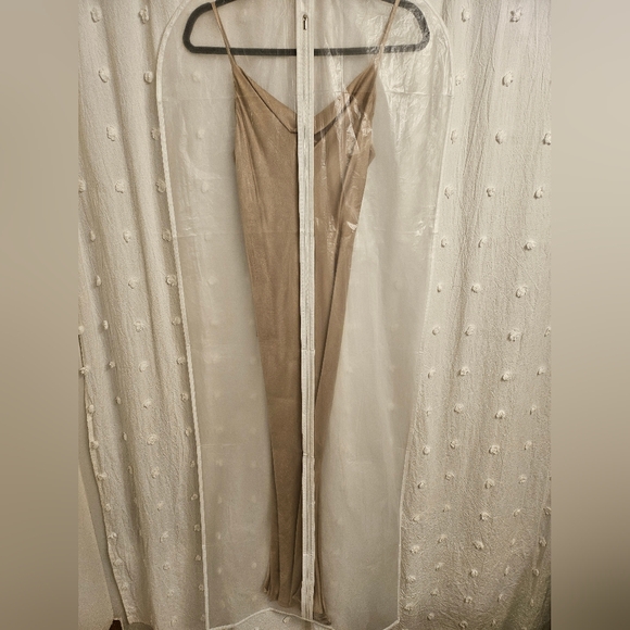 Shona Joy La Lune Bias Slip Dress in Gold, AUS 6, XS - Picture 12 of 12